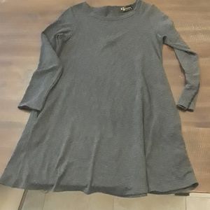 Grey Swing Dress